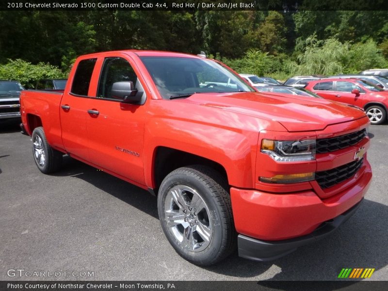  2018 Silverado 1500 Custom Double Cab 4x4 Red Hot