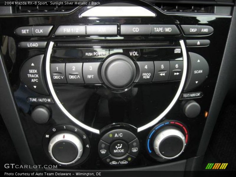 Sunlight Silver Metallic / Black 2004 Mazda RX-8 Sport