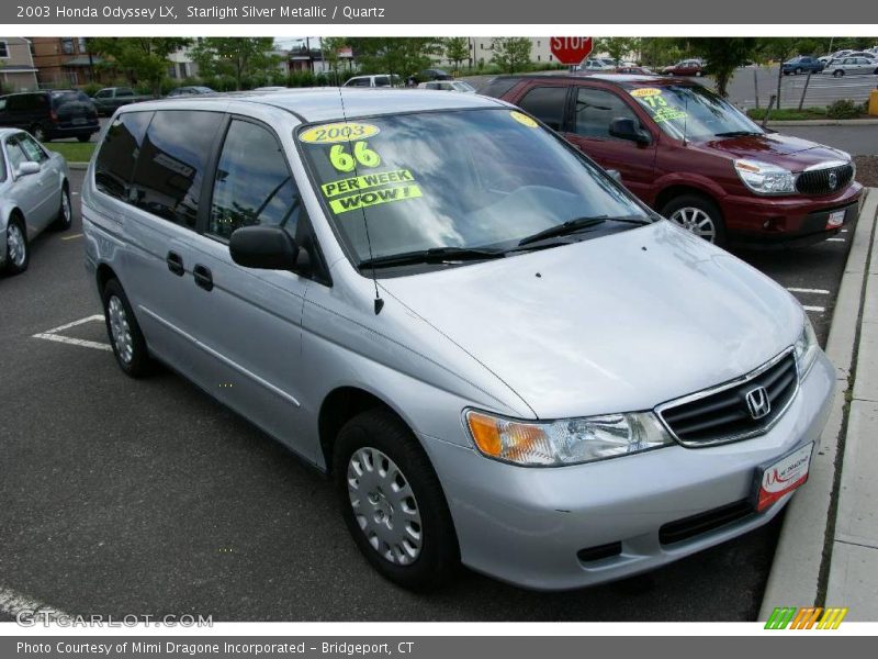 Starlight Silver Metallic / Quartz 2003 Honda Odyssey LX