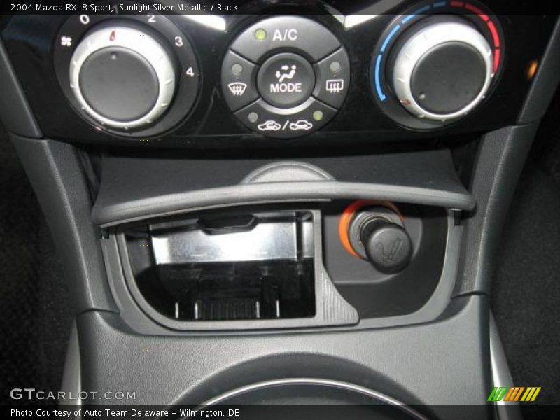 Sunlight Silver Metallic / Black 2004 Mazda RX-8 Sport