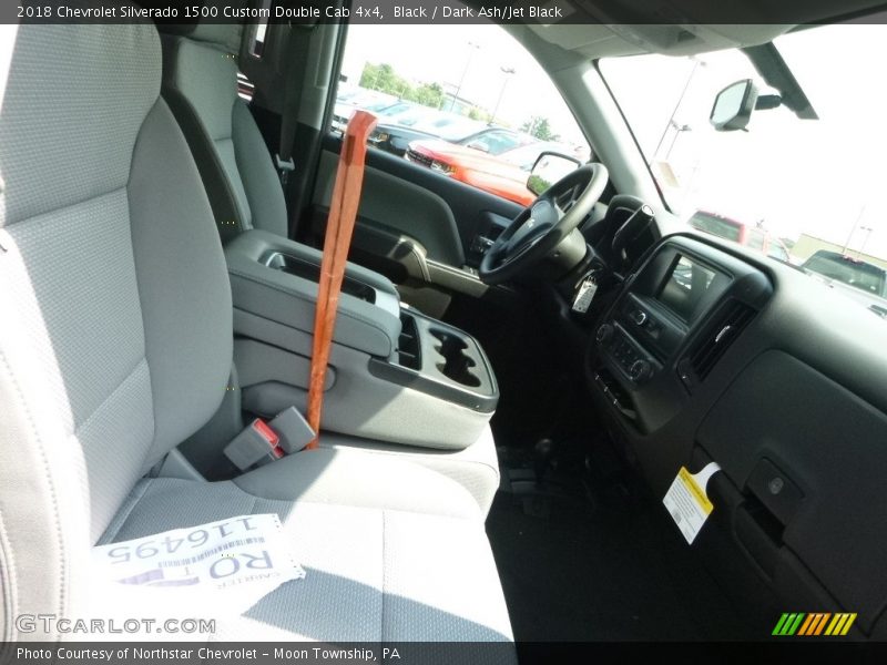 Black / Dark Ash/Jet Black 2018 Chevrolet Silverado 1500 Custom Double Cab 4x4