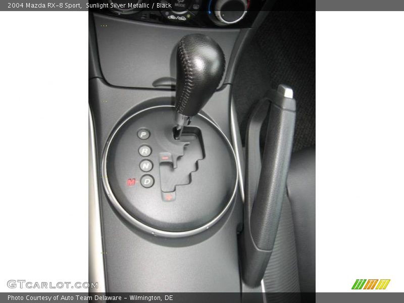 Sunlight Silver Metallic / Black 2004 Mazda RX-8 Sport