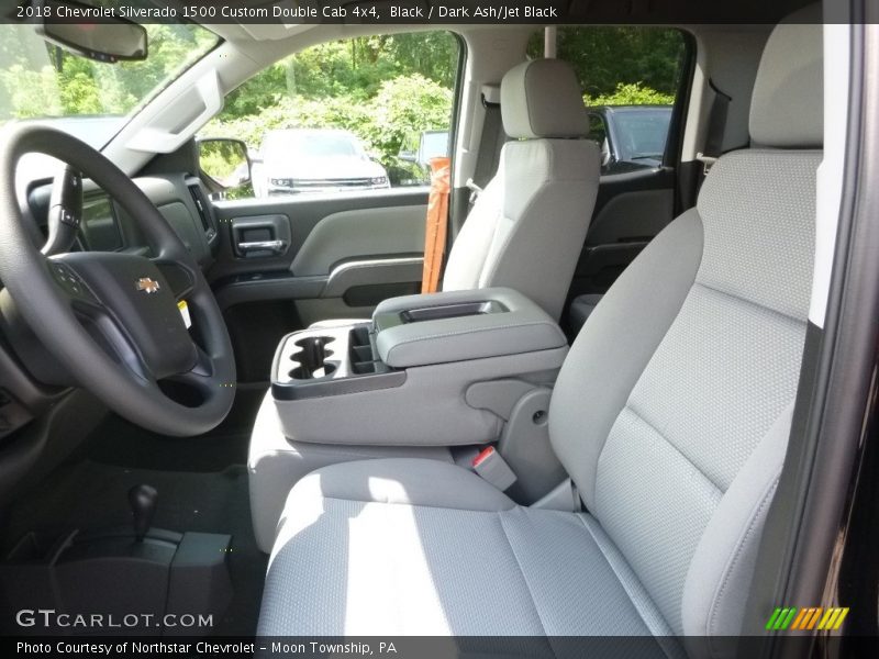 Black / Dark Ash/Jet Black 2018 Chevrolet Silverado 1500 Custom Double Cab 4x4