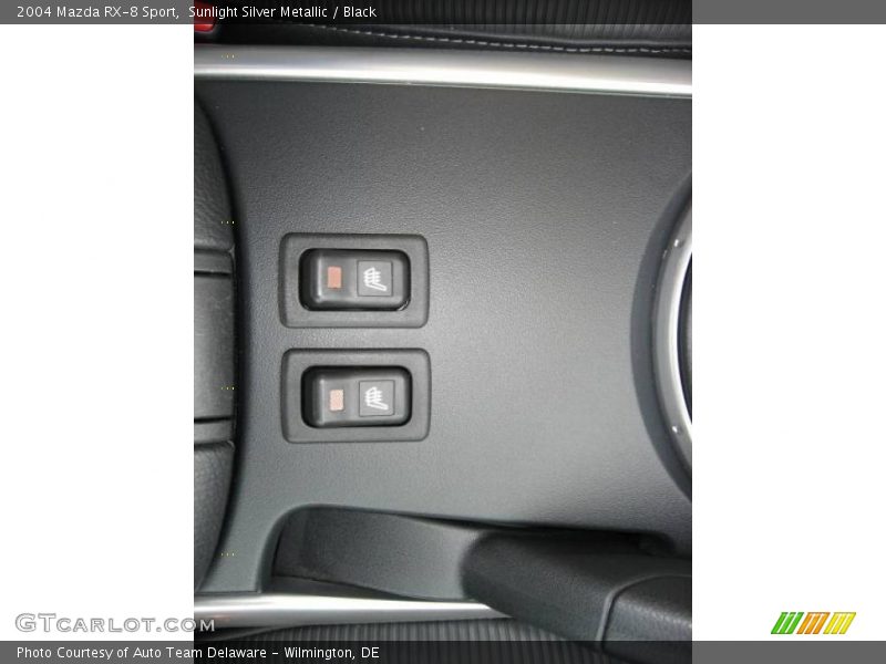 Sunlight Silver Metallic / Black 2004 Mazda RX-8 Sport