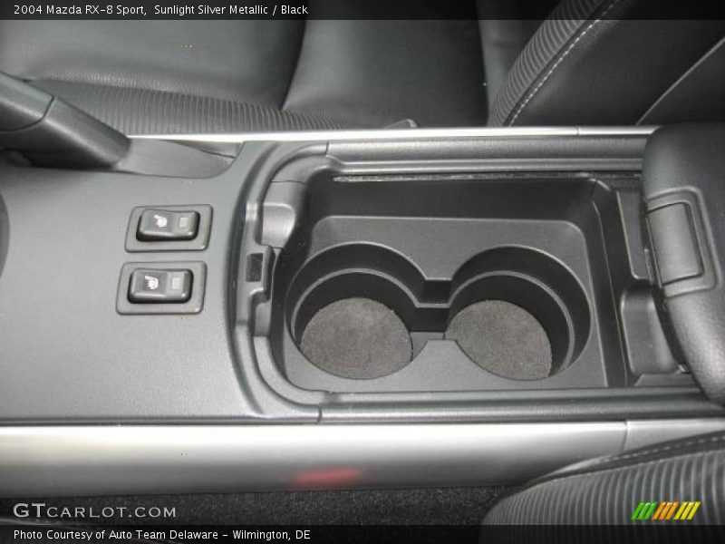 Sunlight Silver Metallic / Black 2004 Mazda RX-8 Sport