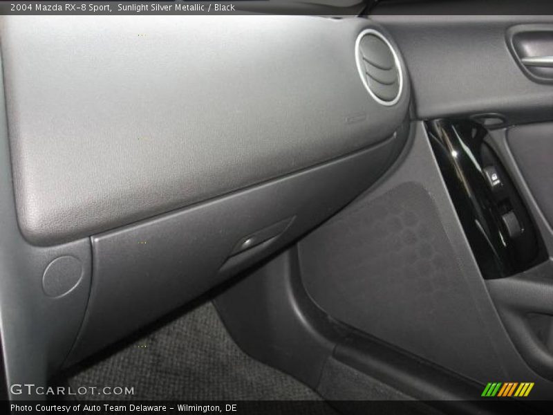 Sunlight Silver Metallic / Black 2004 Mazda RX-8 Sport