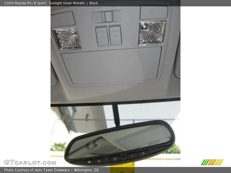 Sunlight Silver Metallic / Black 2004 Mazda RX-8 Sport
