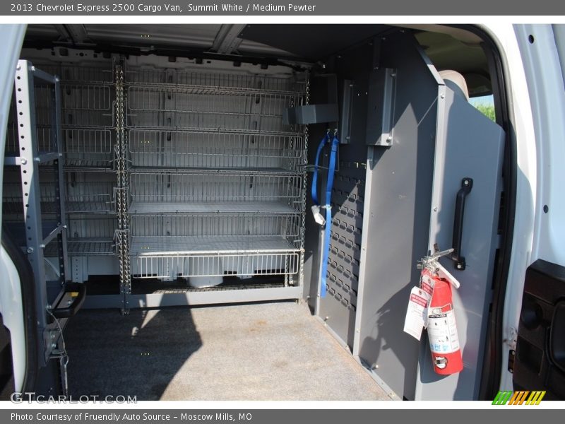 Summit White / Medium Pewter 2013 Chevrolet Express 2500 Cargo Van