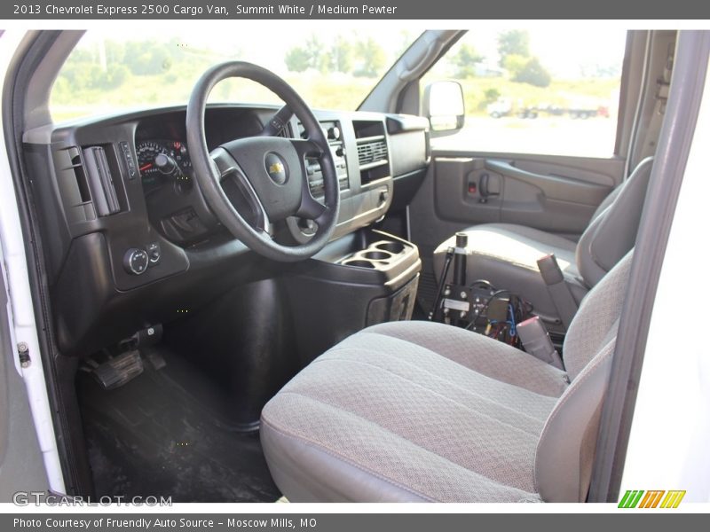 Summit White / Medium Pewter 2013 Chevrolet Express 2500 Cargo Van