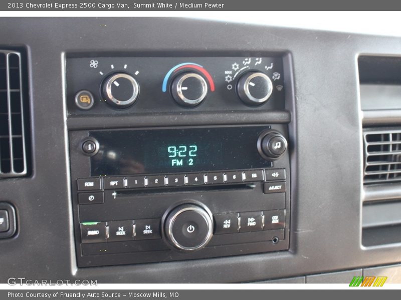 Summit White / Medium Pewter 2013 Chevrolet Express 2500 Cargo Van