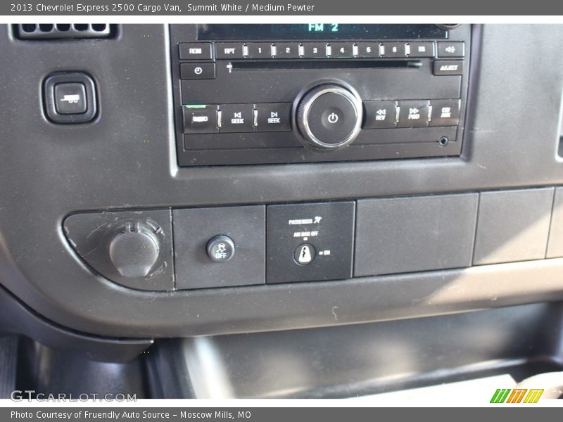 Summit White / Medium Pewter 2013 Chevrolet Express 2500 Cargo Van