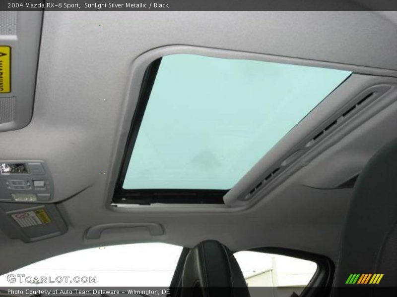 Sunlight Silver Metallic / Black 2004 Mazda RX-8 Sport