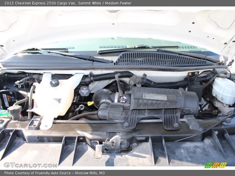 Summit White / Medium Pewter 2013 Chevrolet Express 2500 Cargo Van