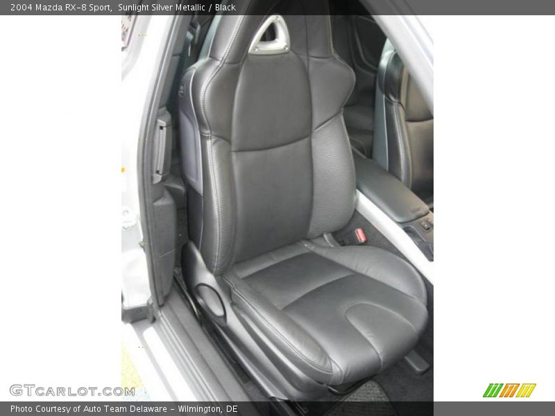 Sunlight Silver Metallic / Black 2004 Mazda RX-8 Sport