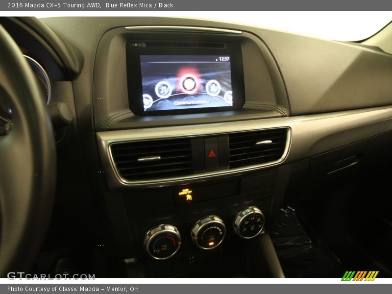 Blue Reflex Mica / Black 2016 Mazda CX-5 Touring AWD