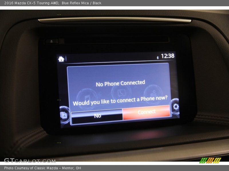 Blue Reflex Mica / Black 2016 Mazda CX-5 Touring AWD