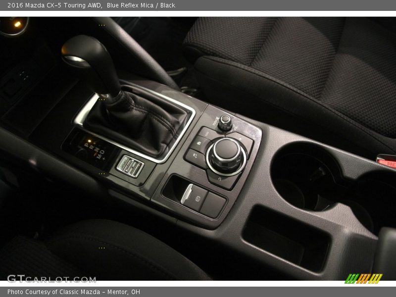Blue Reflex Mica / Black 2016 Mazda CX-5 Touring AWD