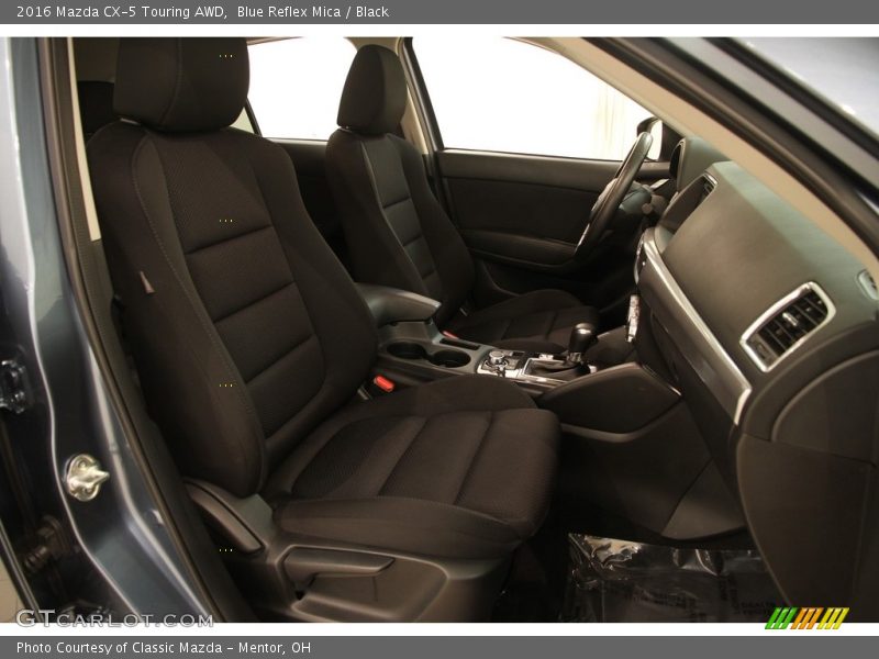 Blue Reflex Mica / Black 2016 Mazda CX-5 Touring AWD