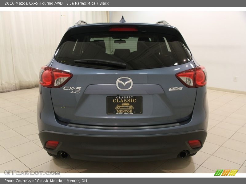 Blue Reflex Mica / Black 2016 Mazda CX-5 Touring AWD