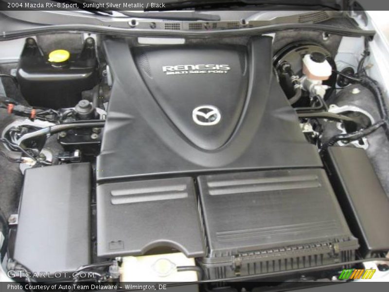 Sunlight Silver Metallic / Black 2004 Mazda RX-8 Sport