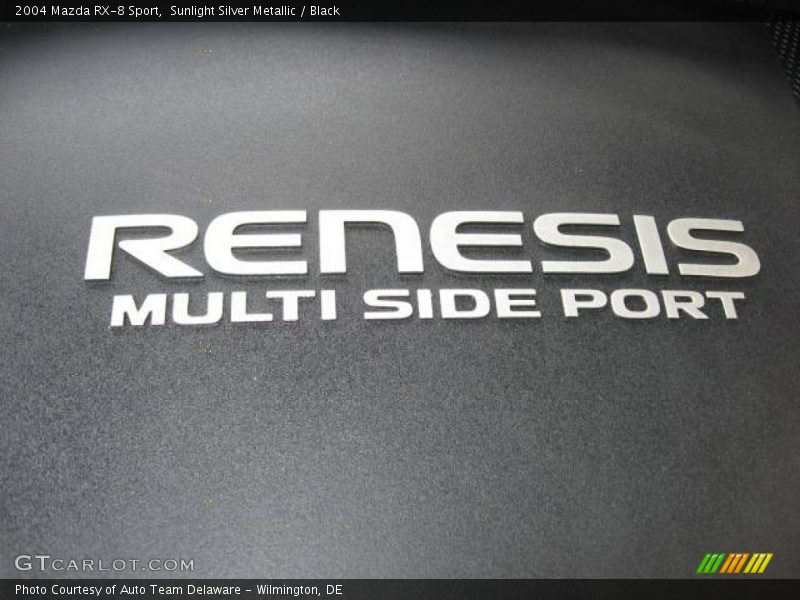 Sunlight Silver Metallic / Black 2004 Mazda RX-8 Sport