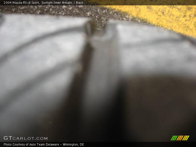Sunlight Silver Metallic / Black 2004 Mazda RX-8 Sport