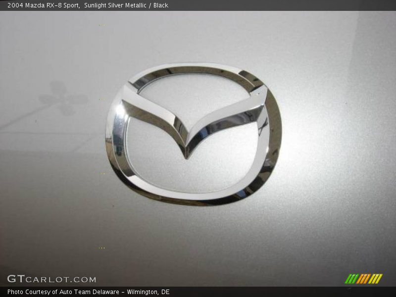 Sunlight Silver Metallic / Black 2004 Mazda RX-8 Sport