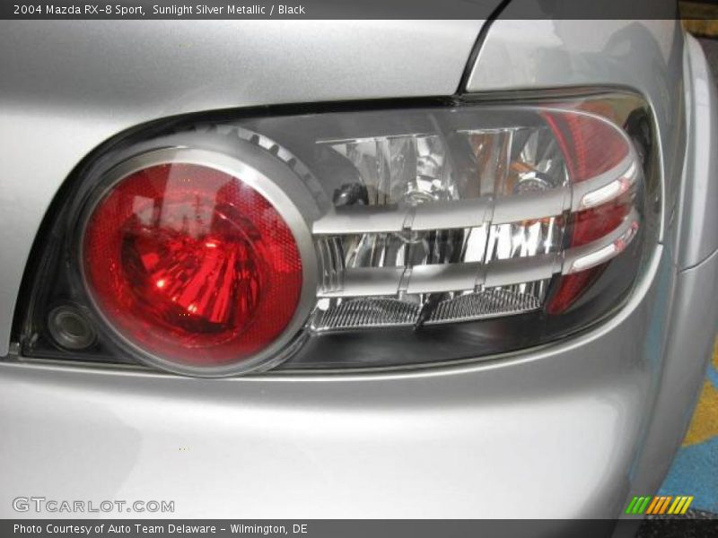 Sunlight Silver Metallic / Black 2004 Mazda RX-8 Sport