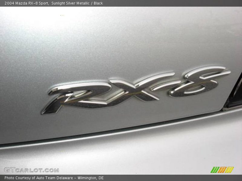Sunlight Silver Metallic / Black 2004 Mazda RX-8 Sport