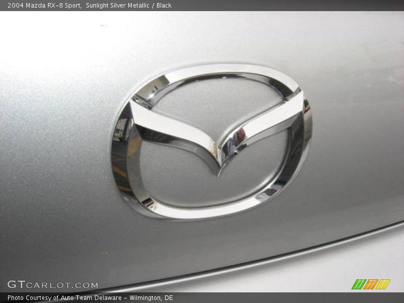 Sunlight Silver Metallic / Black 2004 Mazda RX-8 Sport