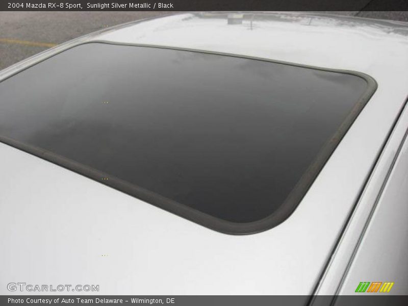 Sunlight Silver Metallic / Black 2004 Mazda RX-8 Sport