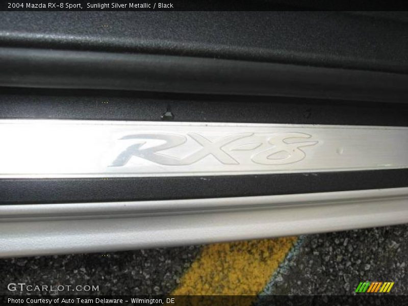 Sunlight Silver Metallic / Black 2004 Mazda RX-8 Sport