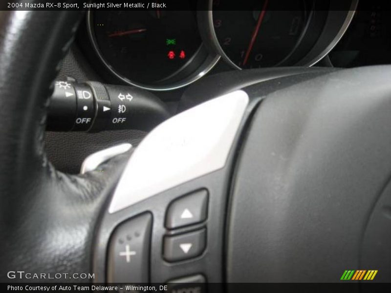 Sunlight Silver Metallic / Black 2004 Mazda RX-8 Sport