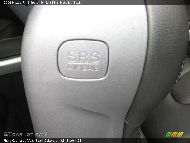 Sunlight Silver Metallic / Black 2004 Mazda RX-8 Sport