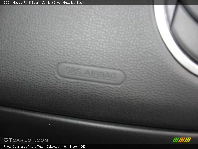 Sunlight Silver Metallic / Black 2004 Mazda RX-8 Sport