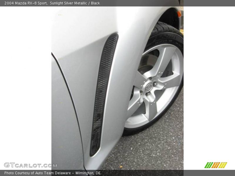 Sunlight Silver Metallic / Black 2004 Mazda RX-8 Sport