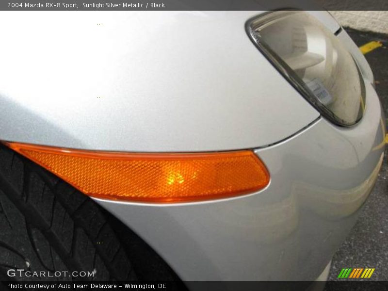 Sunlight Silver Metallic / Black 2004 Mazda RX-8 Sport