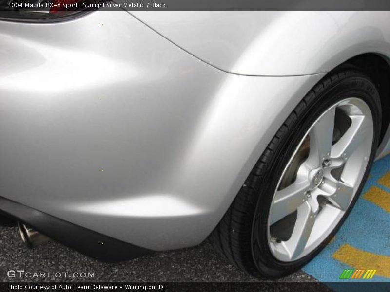 Sunlight Silver Metallic / Black 2004 Mazda RX-8 Sport
