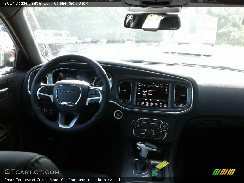 Octane Red / Black 2017 Dodge Charger SXT