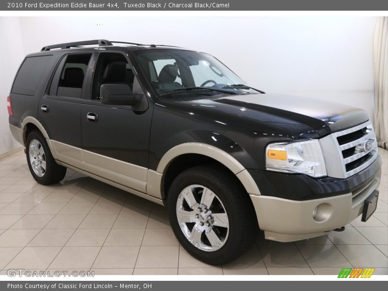 Tuxedo Black / Charcoal Black/Camel 2010 Ford Expedition Eddie Bauer 4x4