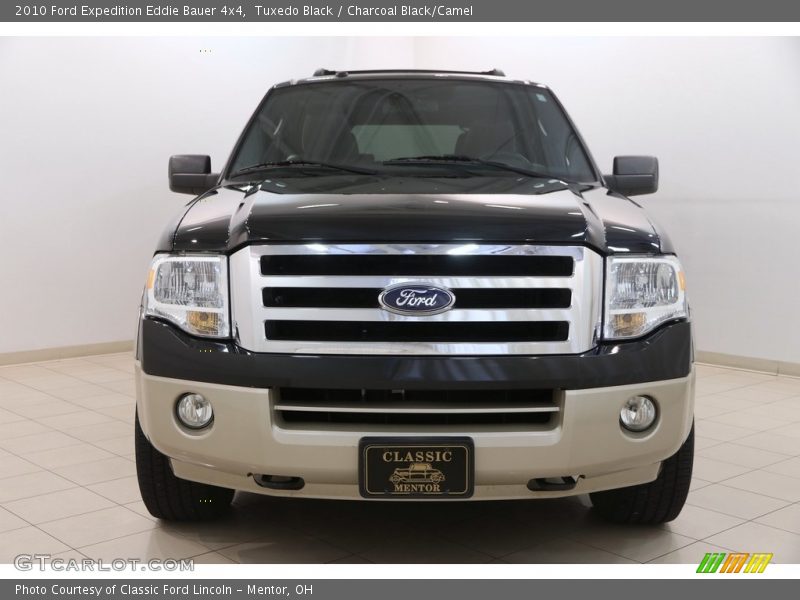 Tuxedo Black / Charcoal Black/Camel 2010 Ford Expedition Eddie Bauer 4x4