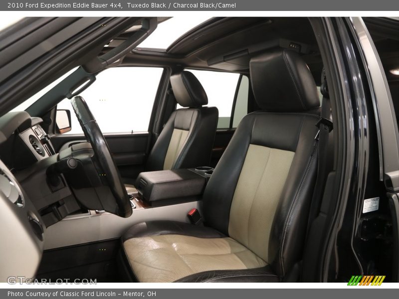 Tuxedo Black / Charcoal Black/Camel 2010 Ford Expedition Eddie Bauer 4x4