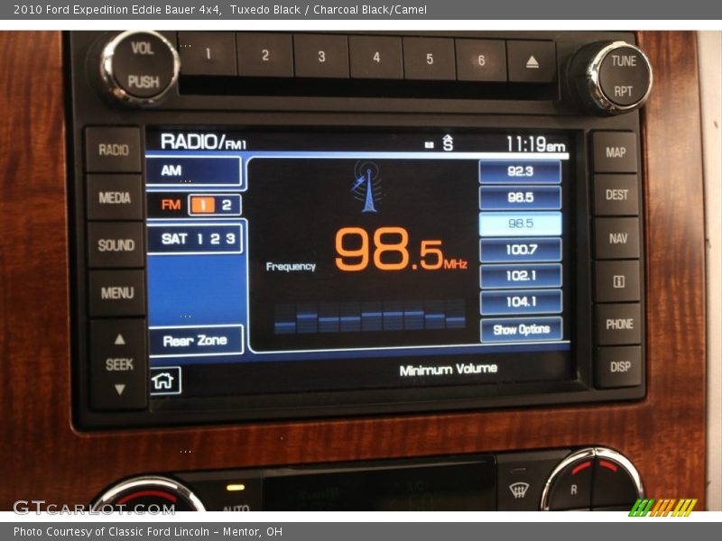 Tuxedo Black / Charcoal Black/Camel 2010 Ford Expedition Eddie Bauer 4x4