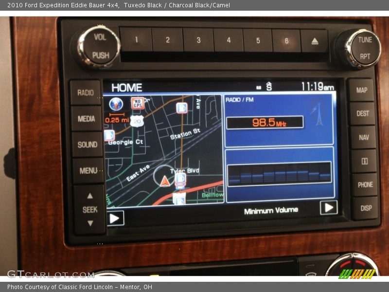 Tuxedo Black / Charcoal Black/Camel 2010 Ford Expedition Eddie Bauer 4x4