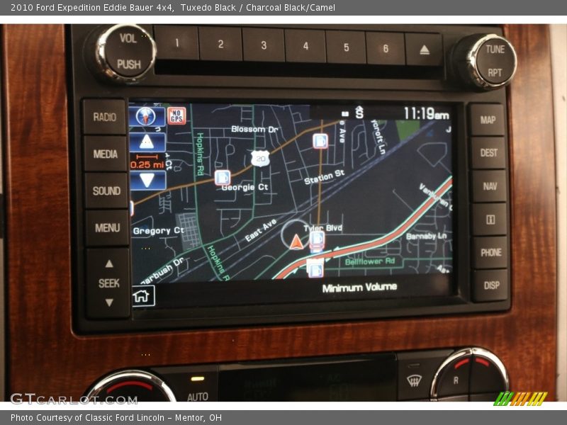 Tuxedo Black / Charcoal Black/Camel 2010 Ford Expedition Eddie Bauer 4x4