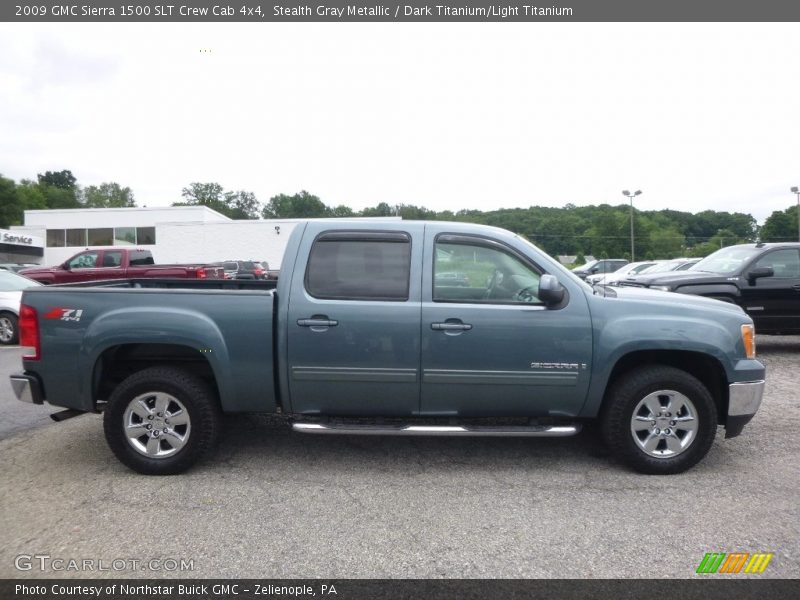  2009 Sierra 1500 SLT Crew Cab 4x4 Stealth Gray Metallic