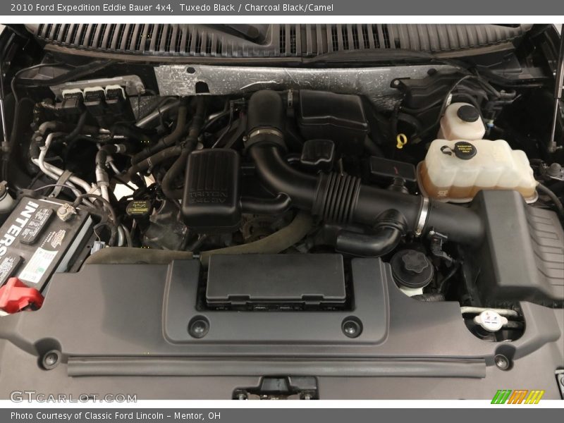 Tuxedo Black / Charcoal Black/Camel 2010 Ford Expedition Eddie Bauer 4x4