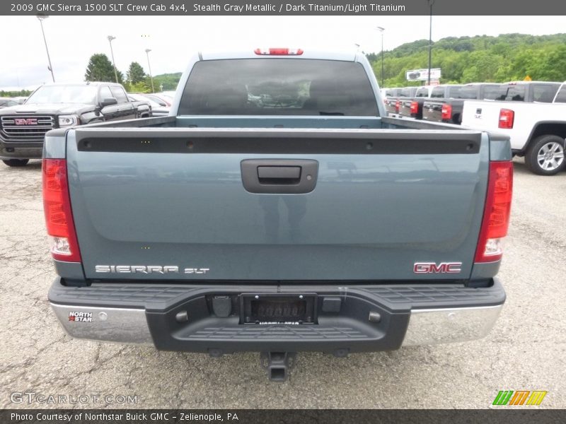 Stealth Gray Metallic / Dark Titanium/Light Titanium 2009 GMC Sierra 1500 SLT Crew Cab 4x4