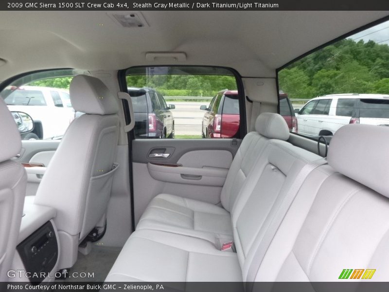 Stealth Gray Metallic / Dark Titanium/Light Titanium 2009 GMC Sierra 1500 SLT Crew Cab 4x4