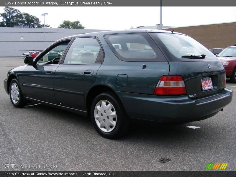 Eucalyptus Green Pearl / Gray 1997 Honda Accord LX Wagon